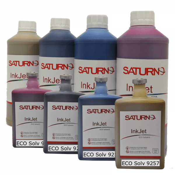 tinta ecosolvente piezo Saturno